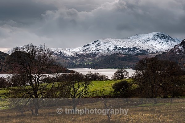 Snow over Ullswater - Lakedistrict