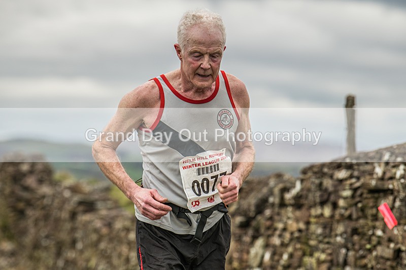 Helm Hill -877 - Kendal Winter League Helm Hill Fell Races (Under 13/15/17 & Seniors) Sunday 16th March 2025