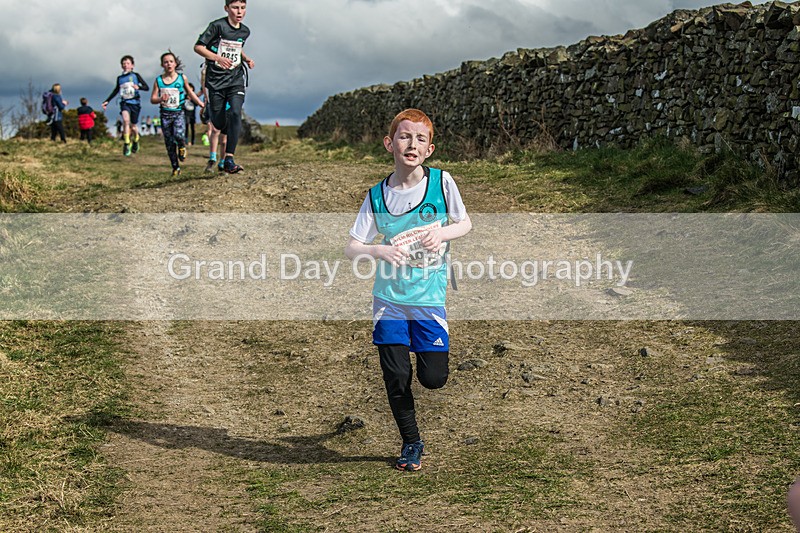 Helm Hill -76 - Kendal Winter League Helm Hill Fell Races (Under 13/15/17 & Seniors) Sunday 16th March 2025
