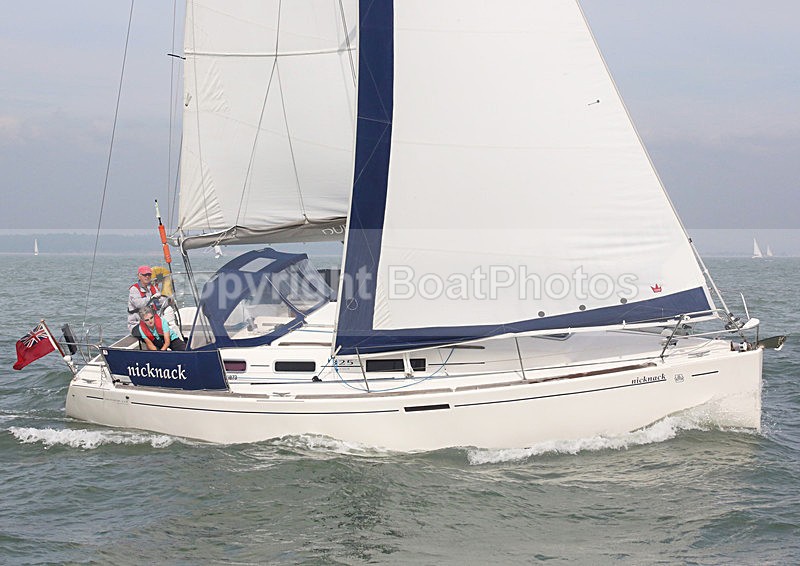 140928 NICKNACK GBR1541L WT7A7545 - Sailboats - monohull