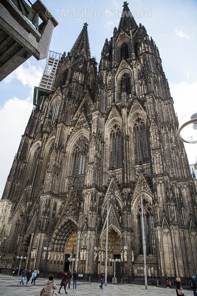 Cologne cathedral - Budapest to Amsterdam