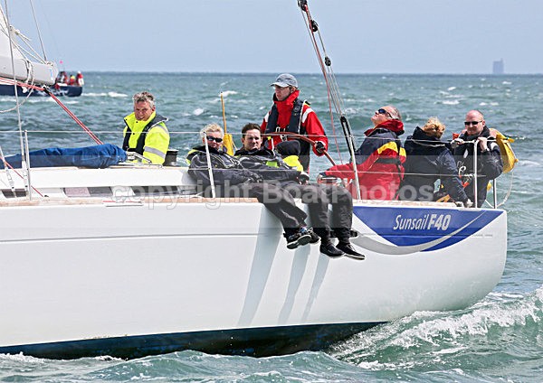 120630 SUNSAIL 4003 WT7A2994 - ROUND THE ISLAND RACE - 30th June 2012