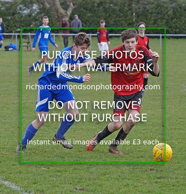 Image 95 - Wattsfield Under 17s v Grange United (Sunday 8 March 2020)