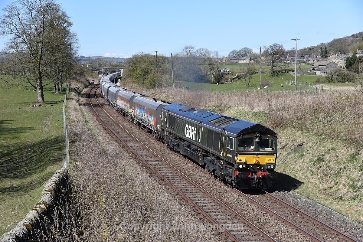 JL - 15.4.21 66779 6M38 Arcow - Bredbury, Long Preston - Around Long Preston