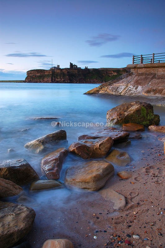 Seacape Art on the beach at Tynemouth North Tyneside Coastal