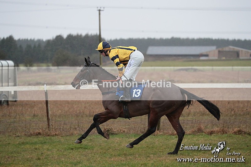 PtP 260125 212 - Cocklebarrow Point-to-Point racing with the Heythrop Hunt 26/01/25