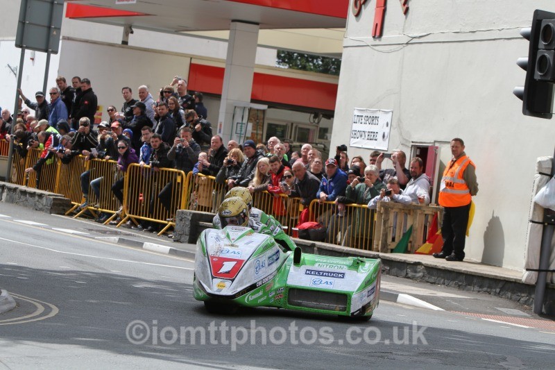 Dave Molyneux & Patrick Farrance - Sure Sidecar Race 2