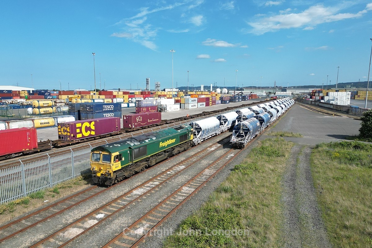 JL - 19.6.25 66511 6F34 Boulby - Tees Dock, Tees Dock - Latest shots