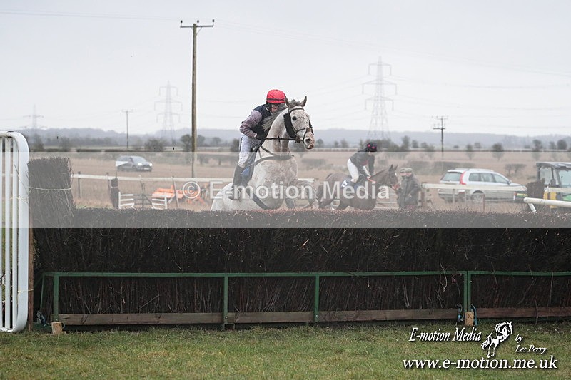 PtP 260125 589 - Cocklebarrow Point-to-Point racing with the Heythrop Hunt 26/01/25