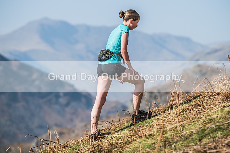 Elterwater-264 - Kendal Winter League Elterwater Under 15/17 Fell Races Sunday 9th March 2025