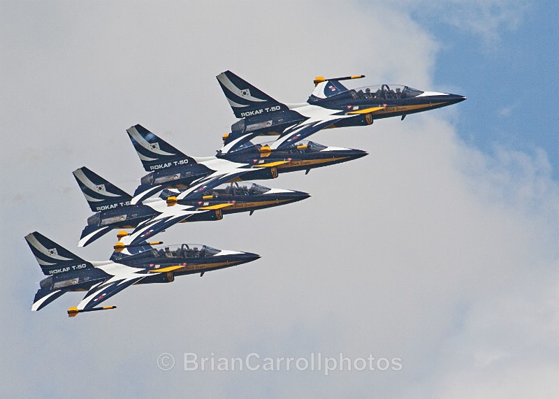 South Korean Black Eagles - RAF Fairford RIAT 2009 - 2014 Airshows