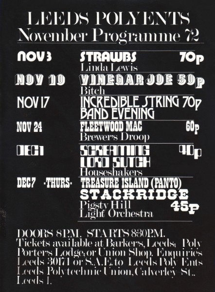 Events November 72 - Prints 'In 1972'