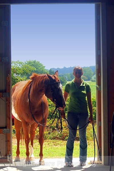Haleys Horse_037 - Haley and Pilgrim