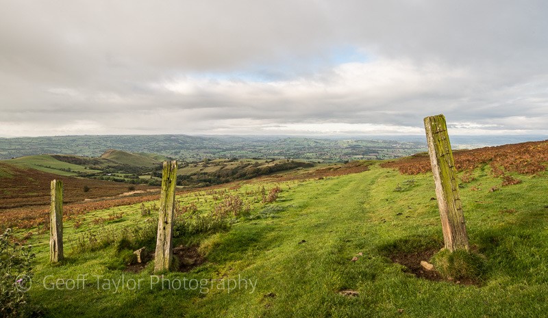 4058 Corndon Hill, towards Roundton - Corndon Hill