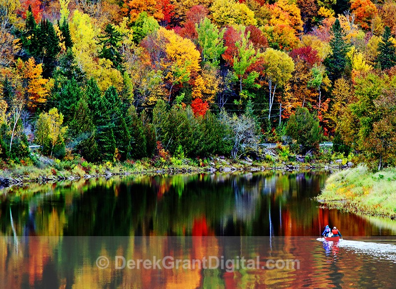 October Canoe along the Hammond