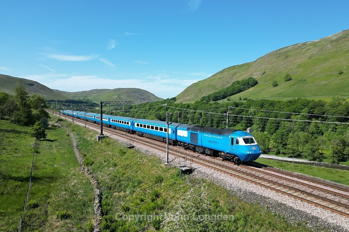 JL - 2.6.23 43046 & 43055 5Z46 Joppa Straight - Crewe, Lune Gorge - West Coast Main Line (north to south)