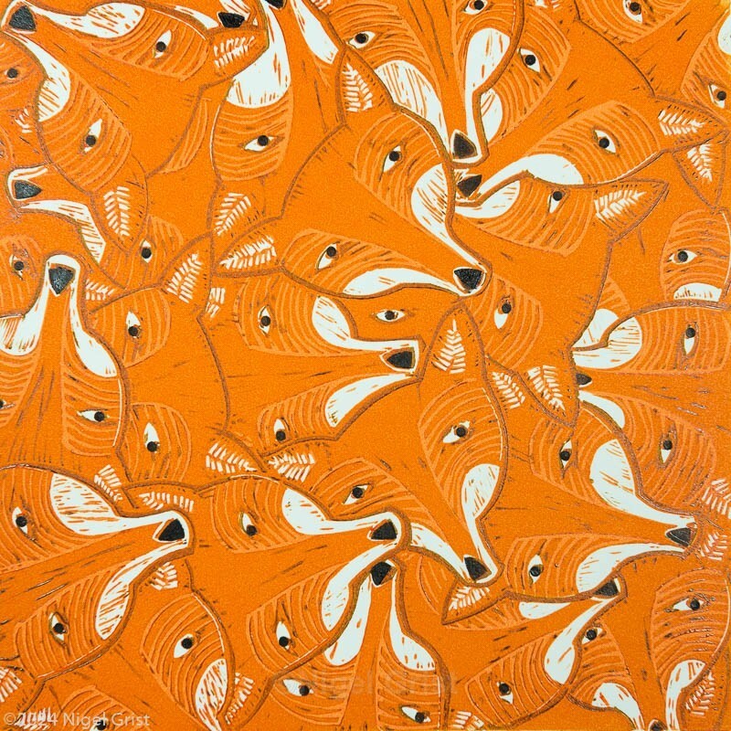  - Linocut