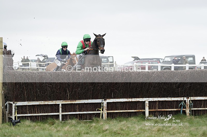 PtP 260323 0910 - New Forest Hounds Point-to-Point Larkhill 26/03/23