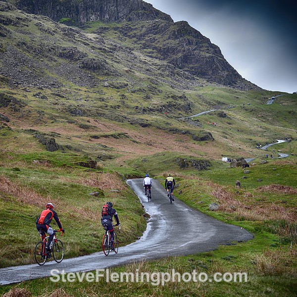 Hardknott Bends - Fred Whitton Challenge over the years