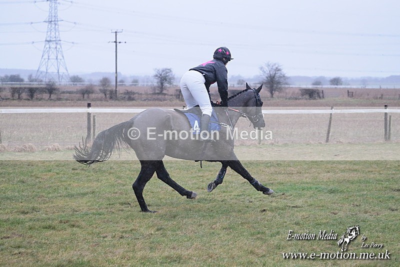 PtP 260125 298 - Cocklebarrow Point-to-Point racing with the Heythrop Hunt 26/01/25