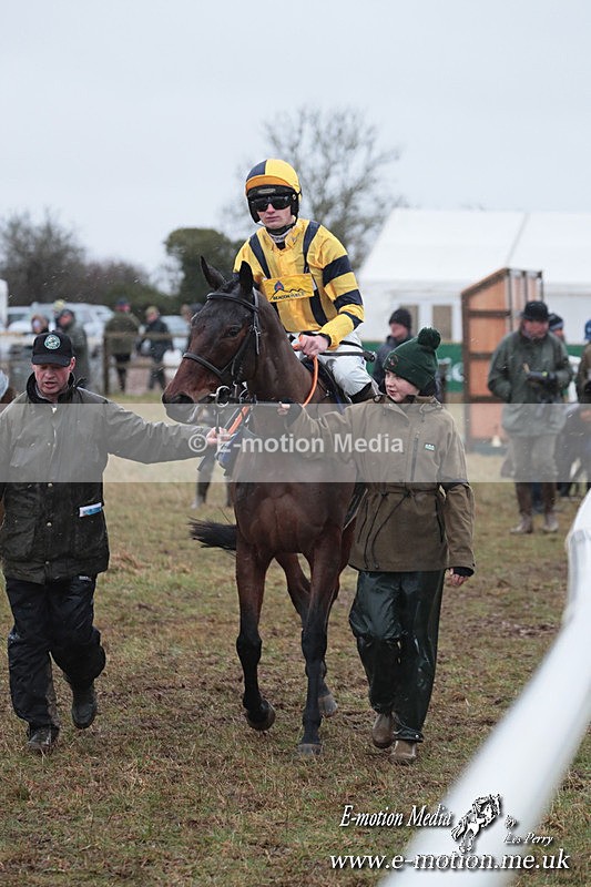 PtP 260125 185 - Cocklebarrow Point-to-Point racing with the Heythrop Hunt 26/01/25