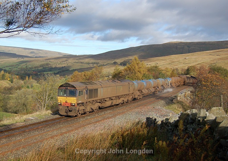 24.10.13 - 66430 & 66424 3J11 Carlisle - Carlisle, Dent Head - Dent Head