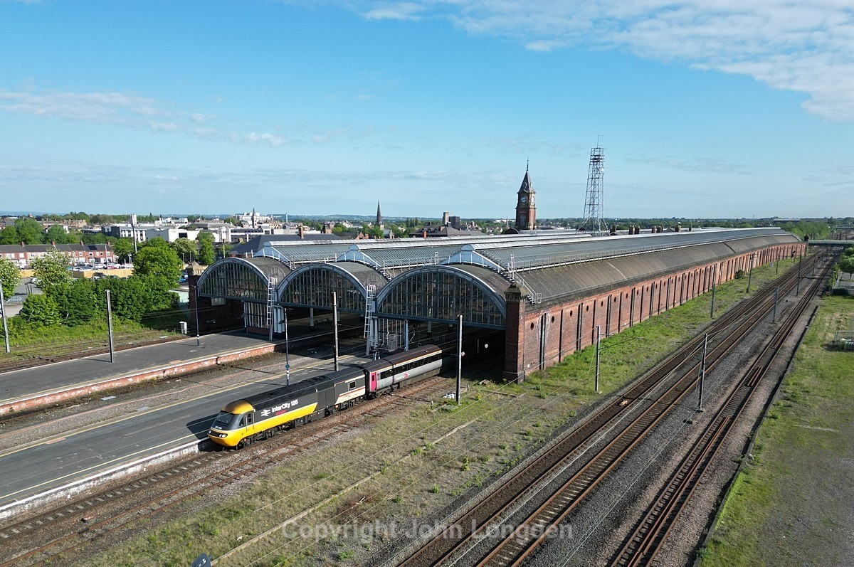 JL - 22.5.23 43184 1V50 06:06 Edinburgh - Plymouth, Darlington - East Coast Main Line (north to south)