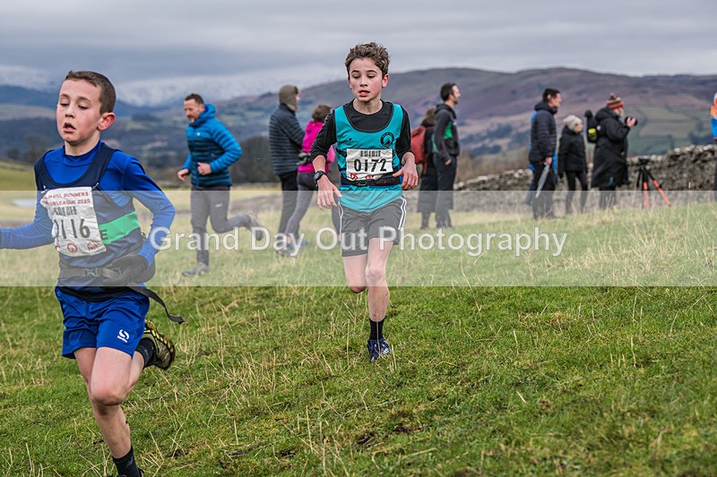 Cunswick U13-90 - Kendal Winter League Cunswick Scar Junior Under 13 Fell Race Sunday 26th January 2025
