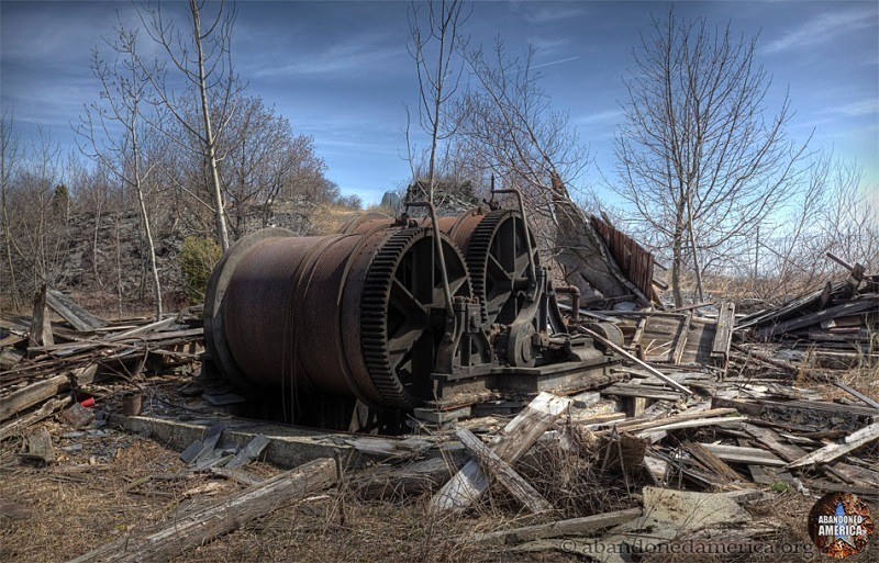 Abandoned Slate Quarry - Matthew Christopher's Abandoned America