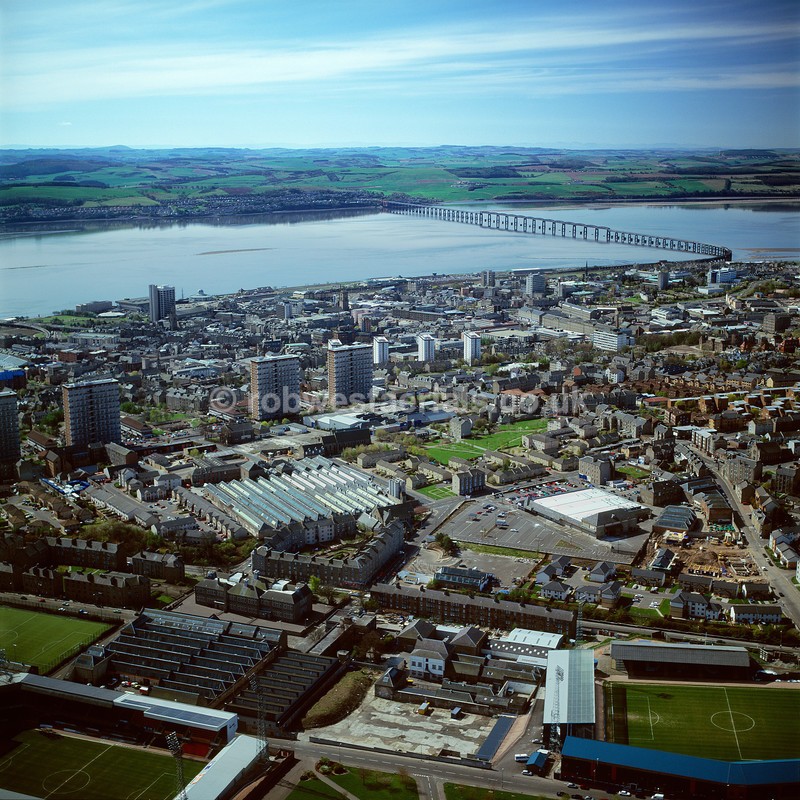 aerial pictures of Scottish cities towns coastal villages of Scotland monuments attractions