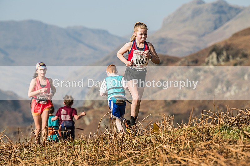 Elterwater-152 - Kendal Winter League Elterwater Under 13 Fell Race Sunday 9th March 2025