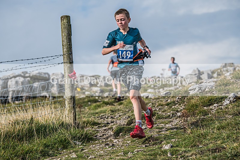 Year 8-9-215 - The English Schools Fell Running Championship Giggleswick Year 8-9 Sunday 6th October 2024
