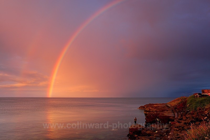 Rainbow Fishing,           Cresswell, Northumberland    ref 0835 - Northumberland
