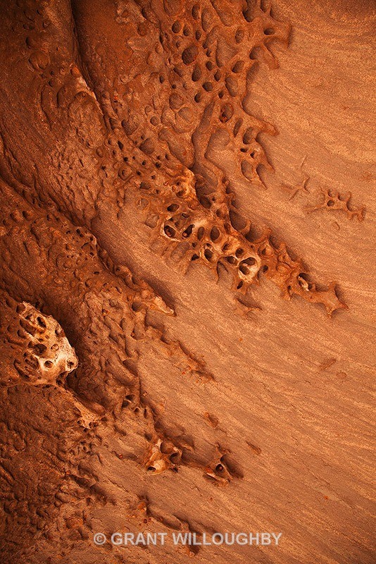 Uluru cave detail - Australia