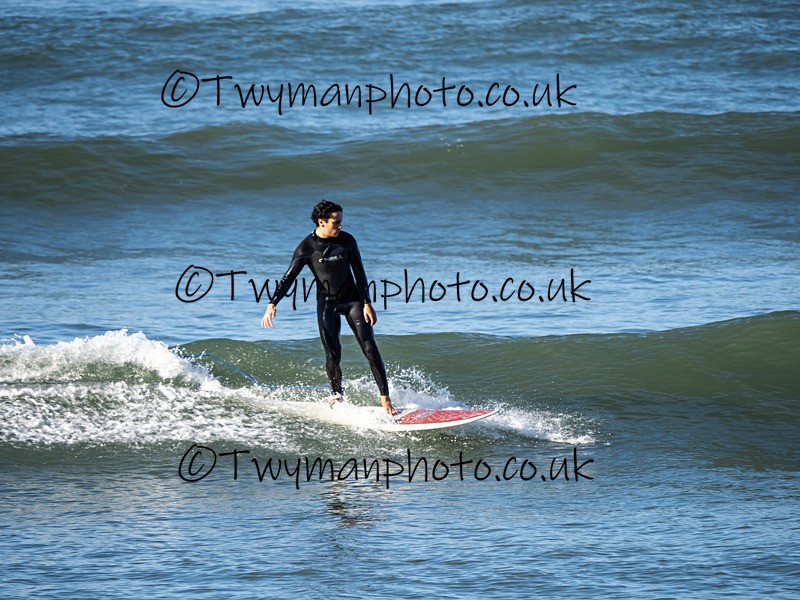 PA274107 - Westward Ho! surfers 27/10