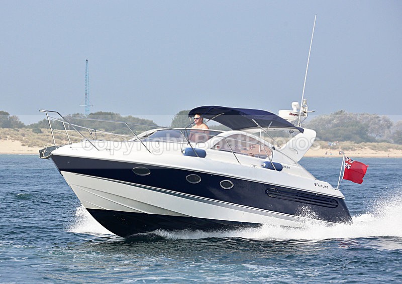 140907 FAIRLINE TARGA 34 WT7A3914 - Motorboats - Open