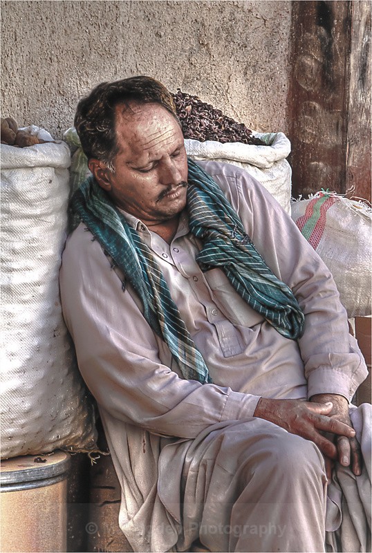Sleeping Worker - Dubai UAE