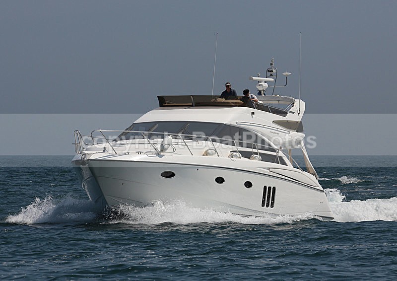 130717 LESLIE G PRINCESS 50 WT7A2986 - Flybridge Cruisers