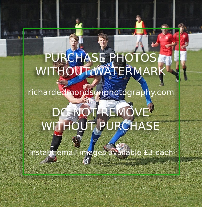 DSC05426 - Morecambe U18 v Oldham Athletic U18 (27/3/21)