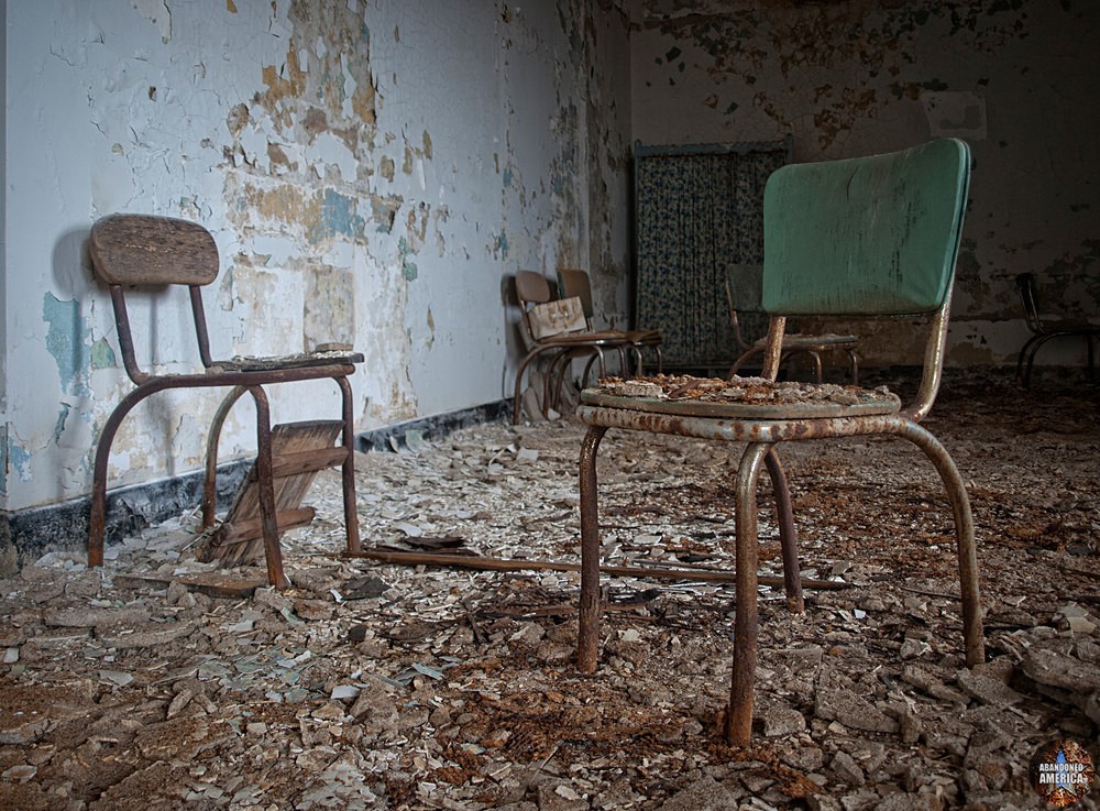 Abandoned Greystone Park Psychiatric Center | Chairs Aplenty - Greystone Park Psychiatric Center