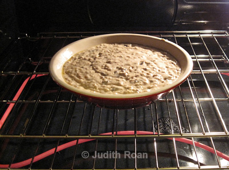 Irish Bread baking at 350 degrees - Irish Soda Bread