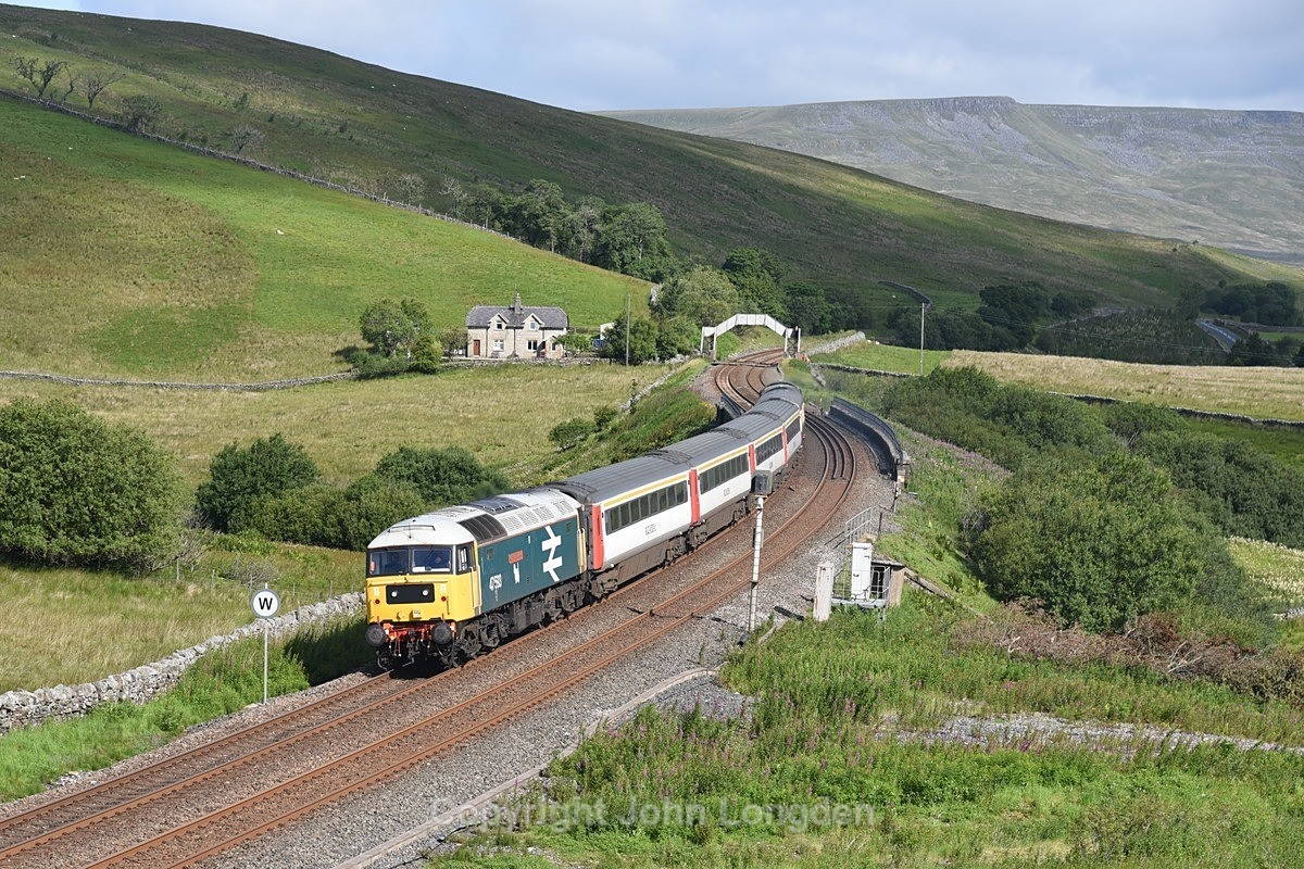 JL - 29.7.20 47593 1Z40 08:35 Skipton - Appleby, Lunds - Lunds - Southbound