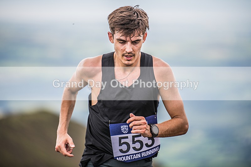 Uphill Only-174 - British Athletics Off Road Running Championships Senior Uphill Only Trial - Skiddaw Friday 15th Augu