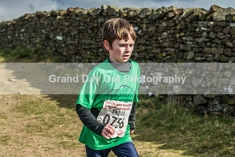Helm Hill -157 - Kendal Winter League Helm Hill Fell Races (Under 13/15/17 & Seniors) Sunday 16th March 2025