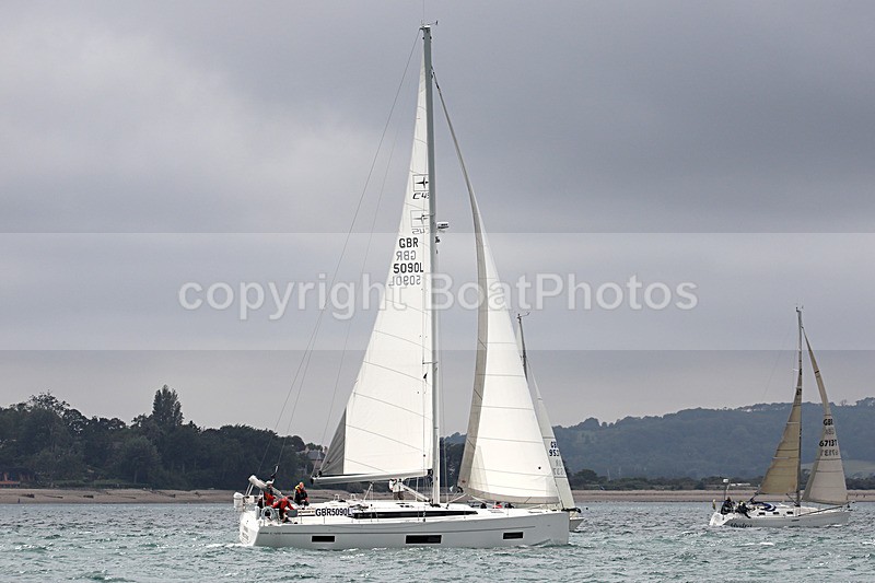 210703 UNDER PRESSURE GBR5090L 1Y3A1709 - ROUND THE ISLAND RACE 2021