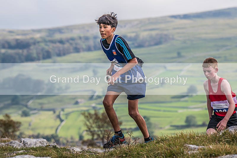 Year 8-9-73 - The English Schools Fell Running Championship Giggleswick Year 8-9 Sunday 6th October 2024
