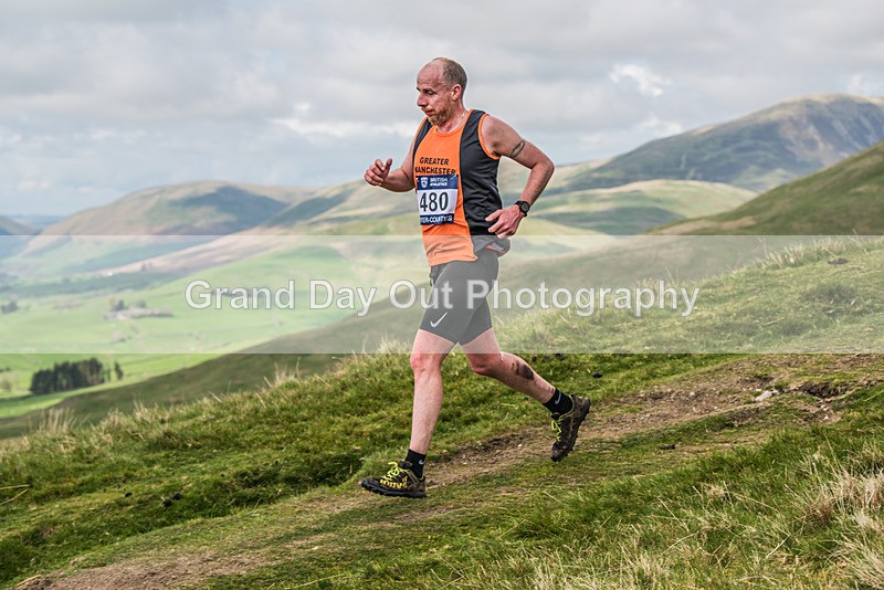 Inter Counties-1208 - British Athletics Inter-Counties Mountain Championships at Sedbergh, Sunday 7th May 2023