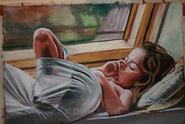 Window Chill - Paintings