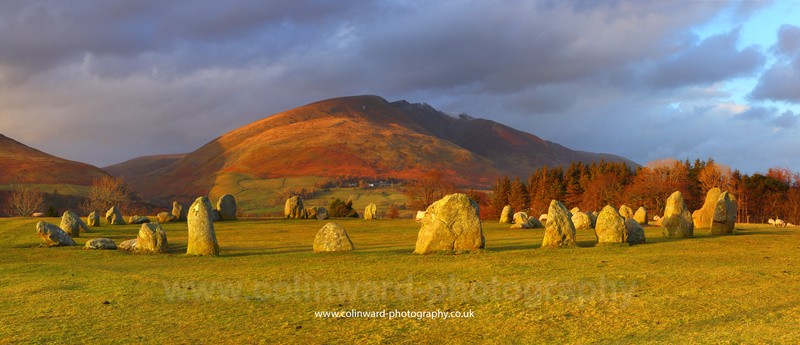 Blencathra and castlerigg stone circle - Panoramic Landsapes