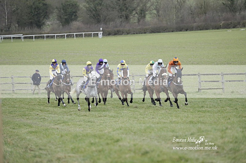 PtP 250223 0673 - Kimblewick Hunt Point-to-Point Kingston Blount 25/02/23